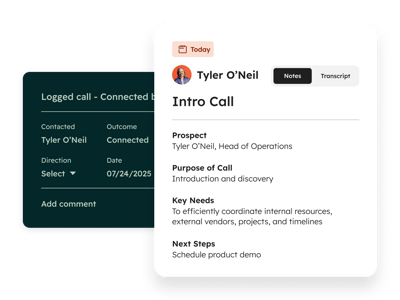 Sales Hub - Calling Notetaker